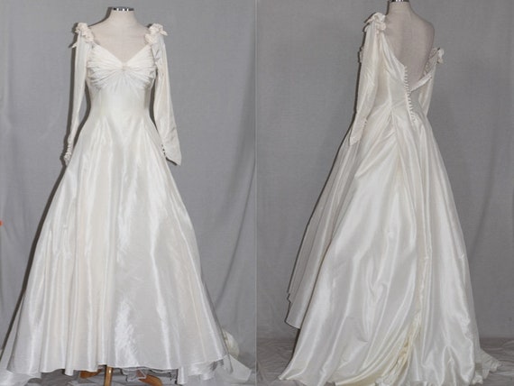 White Wedding Dress - image 1