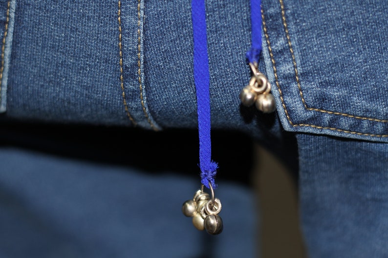 s Handmade Royal Blue Mid Drift Top