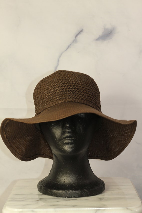 J. Crew Brown Bowler Hat