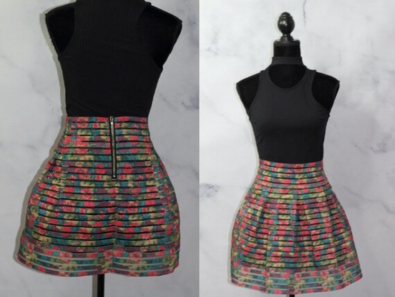 Floral Flare Skirt (m) - image 1