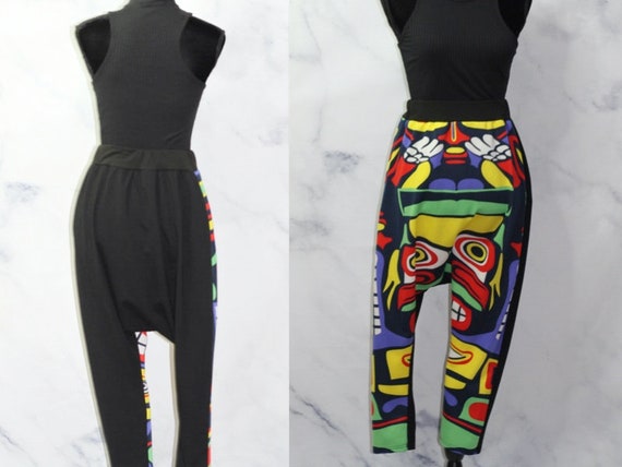 Multi Color Baggy Pants (S) - image 2