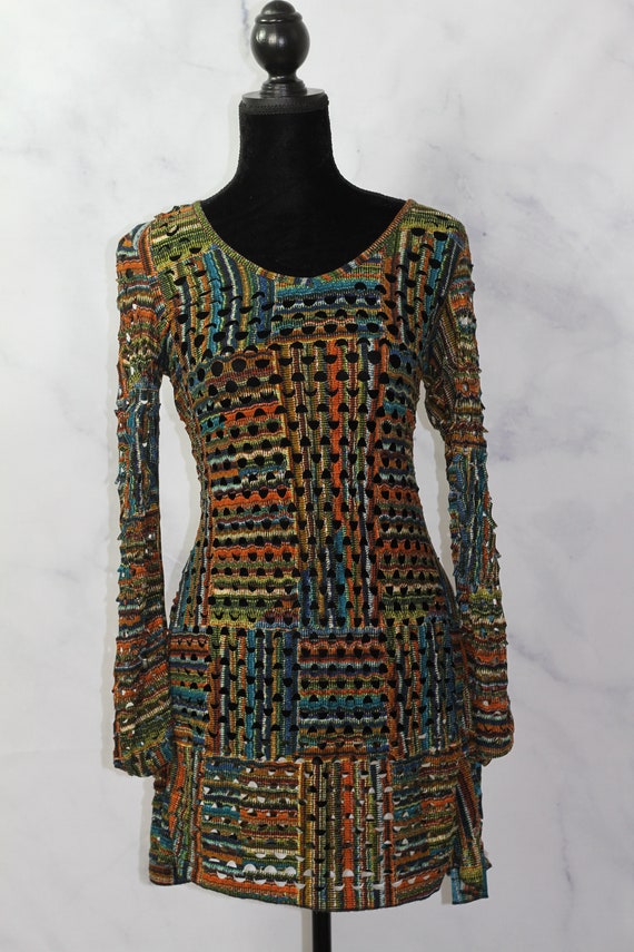 Adore Multi Color Knit Dress (s) - image 6