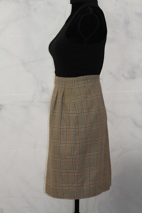 Casual Corner Plaid Skirt (xs) - image 6