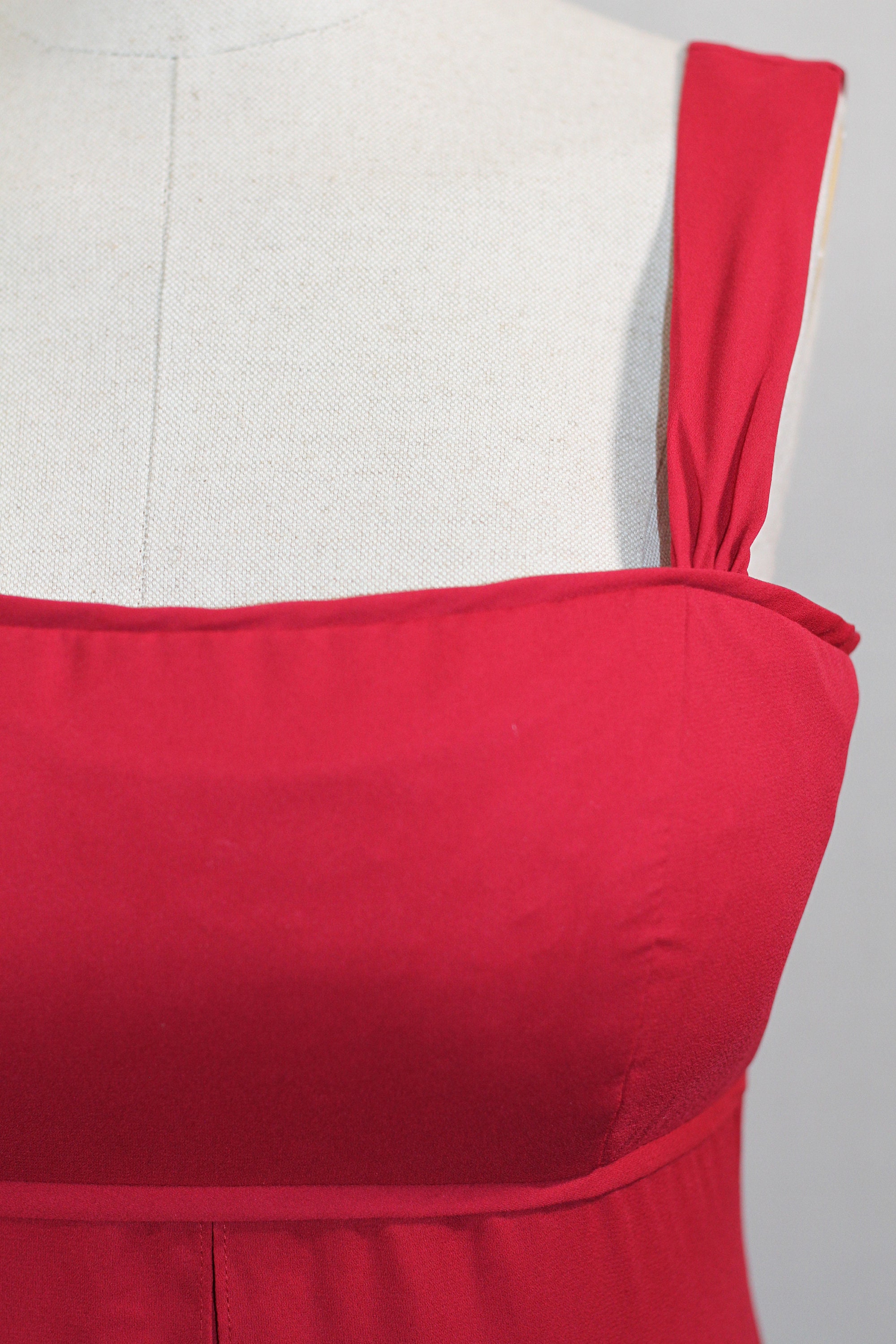 David's Bridal Red Gown (6) David's Bridal Red Gown (6)