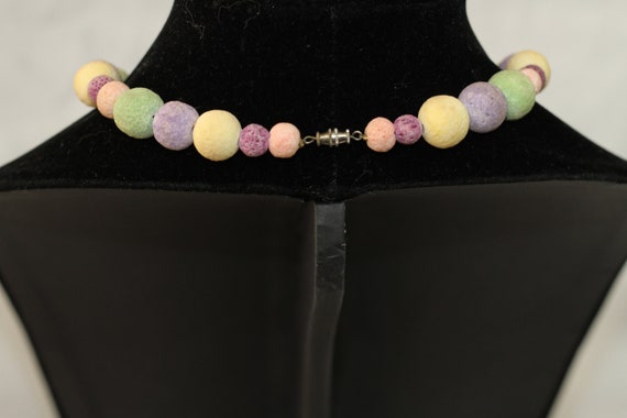 Multi Color Beaded Necklace - image 8