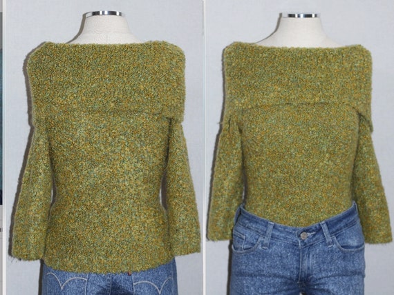 Mac & Jac Green Sweater - image 2