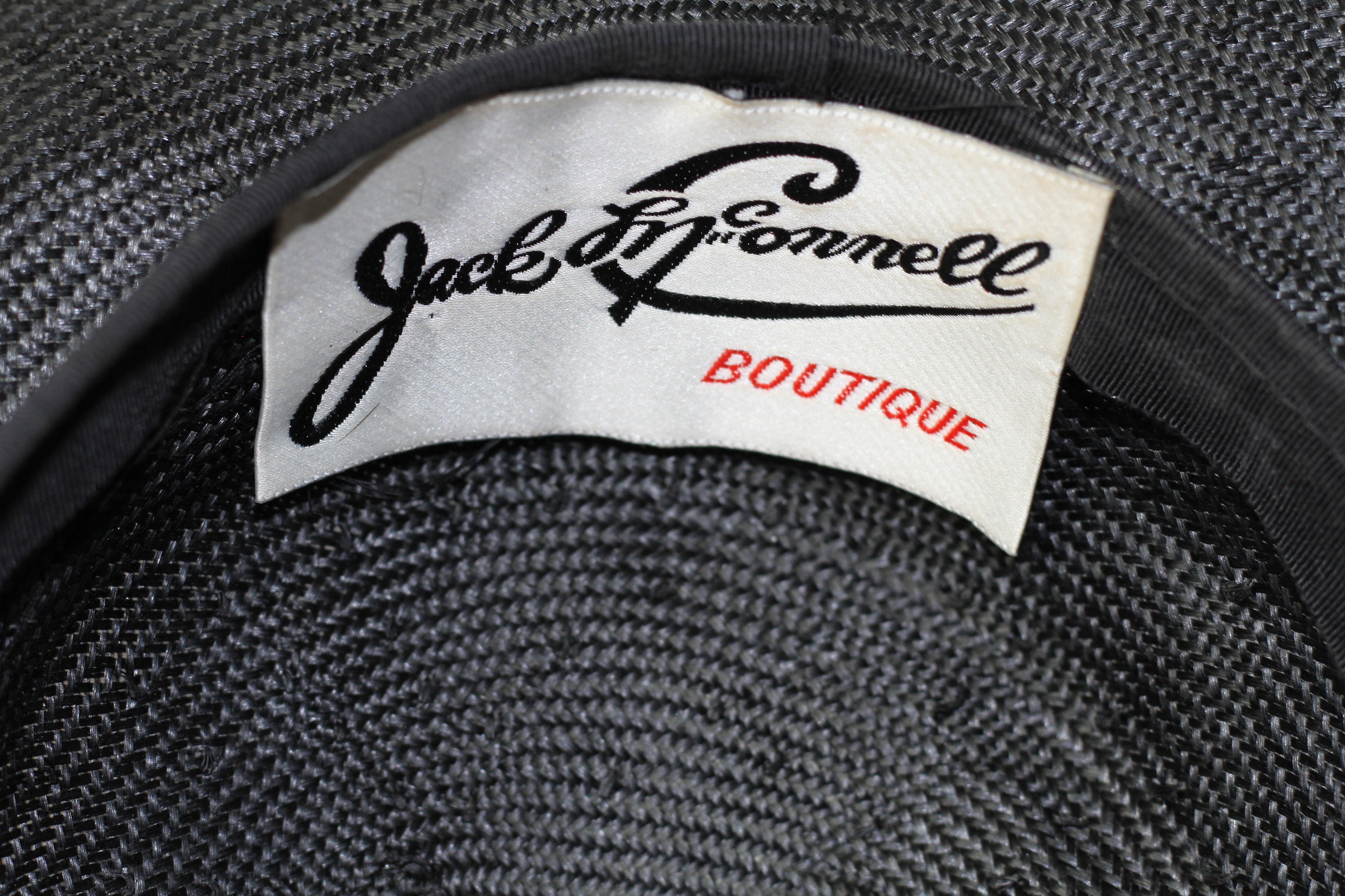 Jack McConnell Boutique Wool Hat (7 3/8) Jack Mcconnell Boutique Wool Hat (7 3/8) - Etsy main image 3
