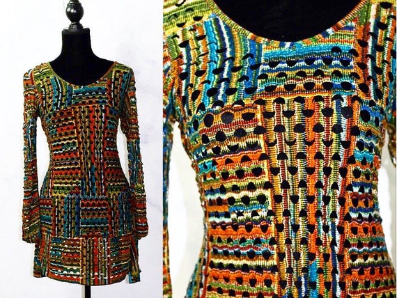 Adore Multi Color Knit Dress (s) - image 10