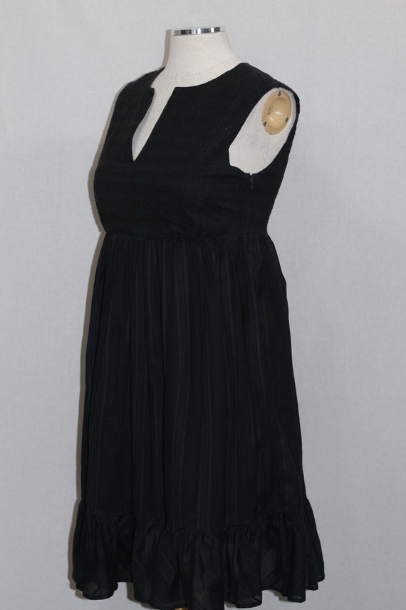 GAP Black Cotton Dress - image 8