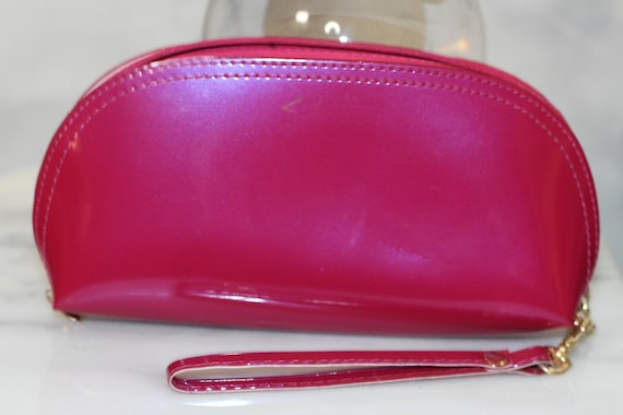 Pink Iridescent  Cosmetic Make Up Bag - image 2