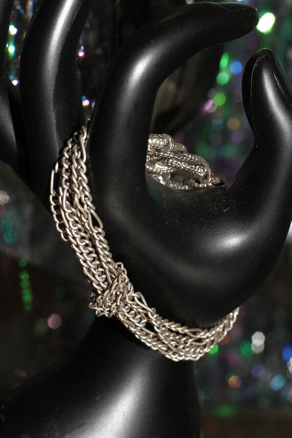 Silver Link Chain Bracelet - image 5