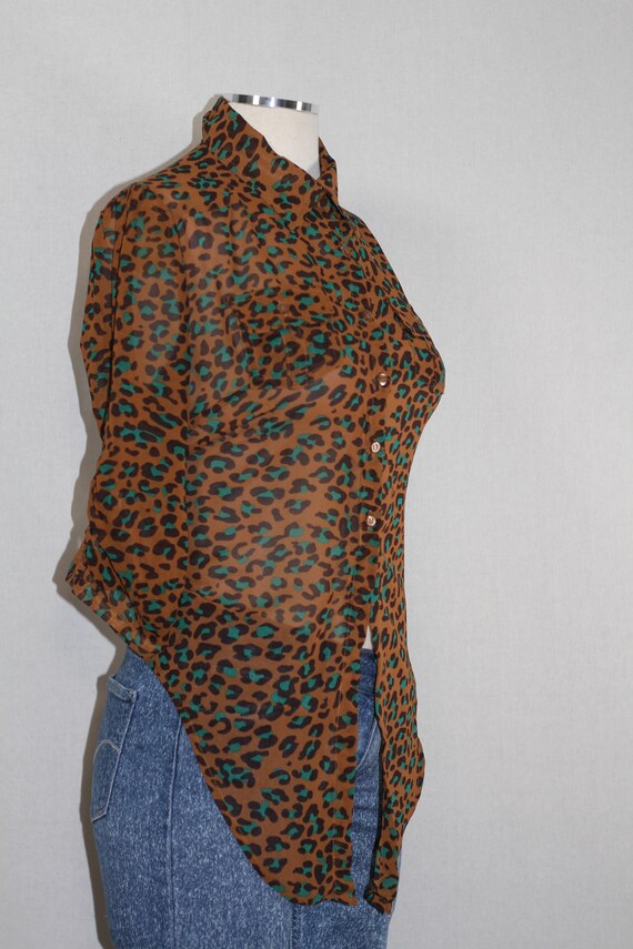 Leopard Crop Top - image 5
