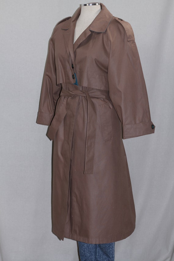 London Fog Double Breasted Trench Coat & Vest - image 5