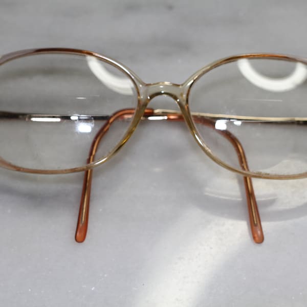 Bobbi Brooks Gold & Brown Rx Frames