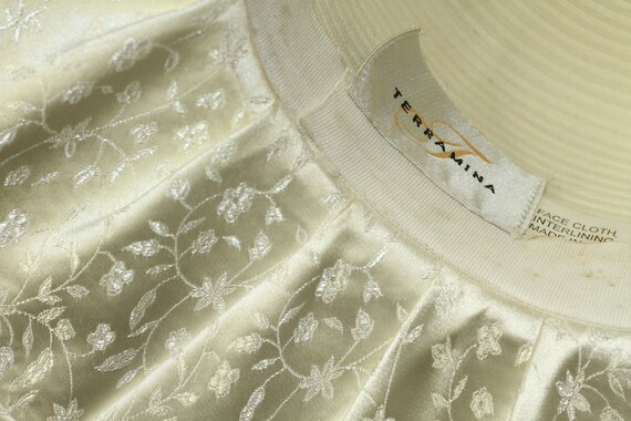 Terramina White Flower Embodied Wide Brim Hat (8) - image 10