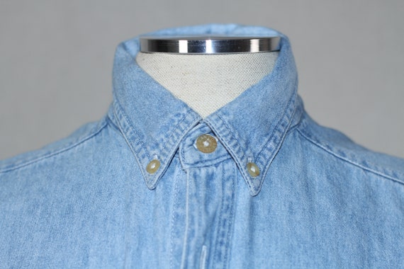 Arizona Cotton Denim Blouse - image 2