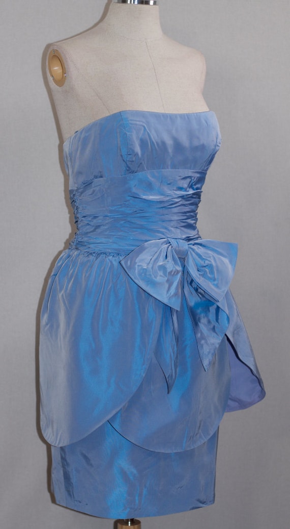 Carol Mignon Blue Gown - image 6