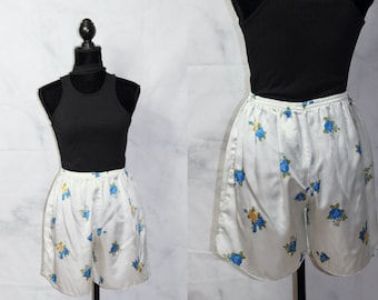 Handmade Silk Floral Shorts