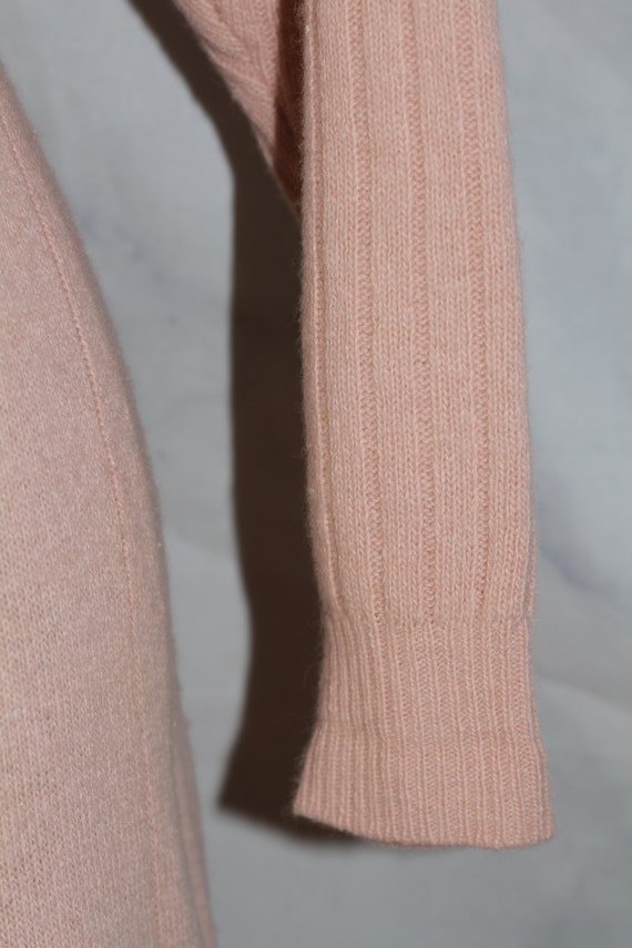 Pastle Pink Wool Dress - image 7