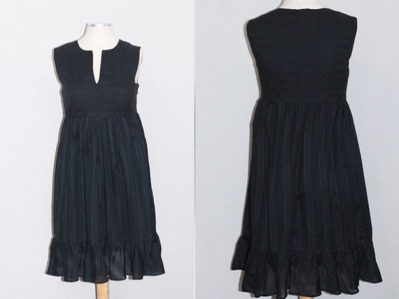 GAP Black Cotton Dress - image 1