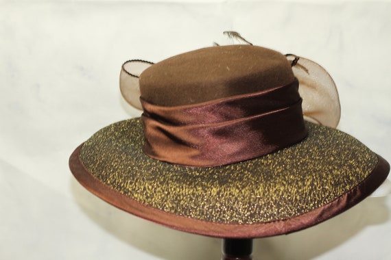 Verucci Wool Clouche Hat (7 1/2) - image 5