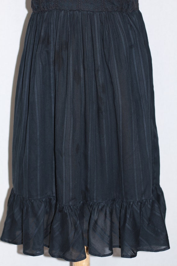 GAP Black Cotton Dress - image 7