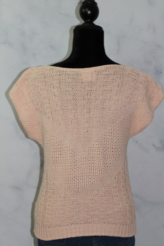 The Sweater Show Pink Pastel Cotton Sweater (S) - image 6