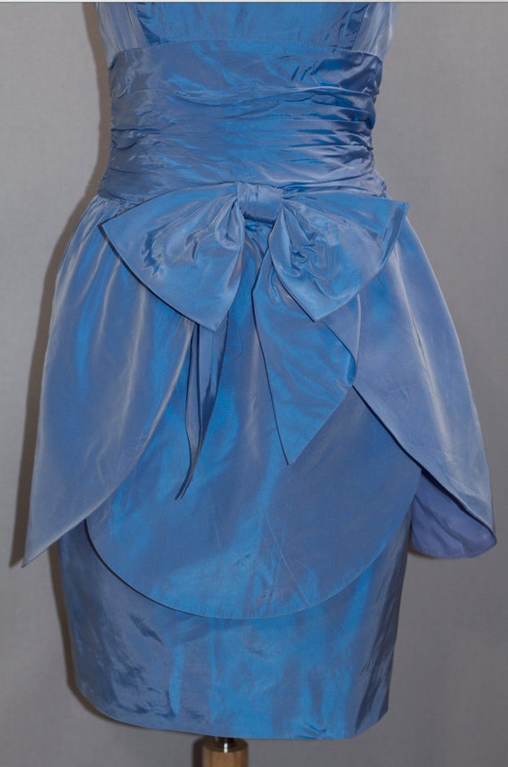 Carol Mignon Blue Gown - image 4