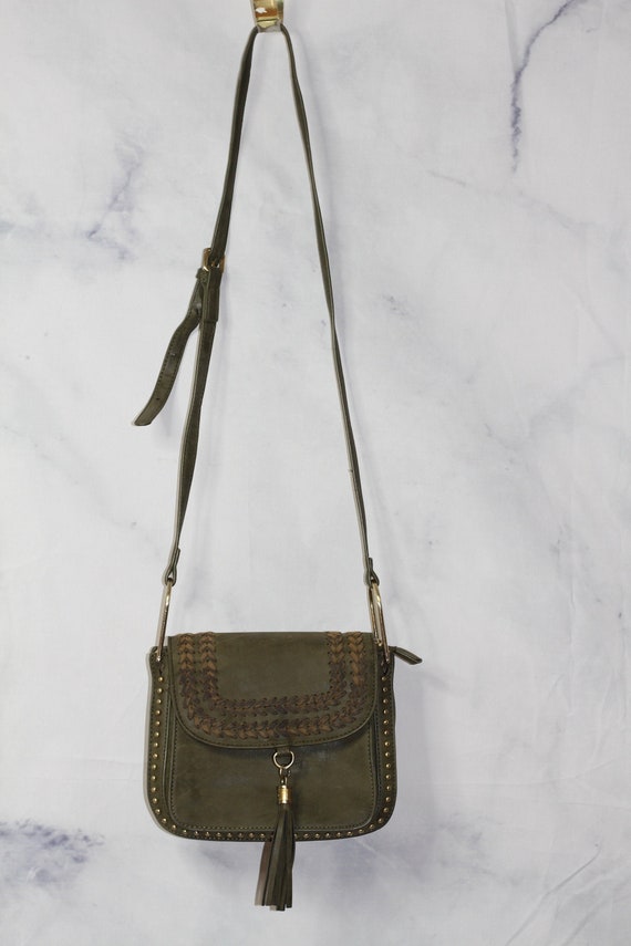 Francescas Green Crossbody Bag Gem