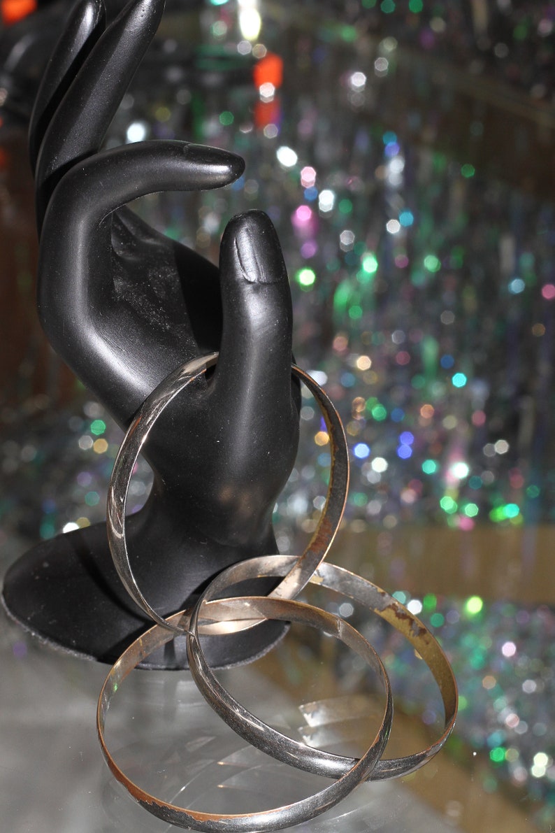 Silver Bangle Bracelets