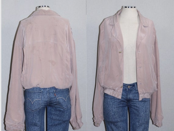 Kris Kross Brand Pink Silk Jacket - image 9