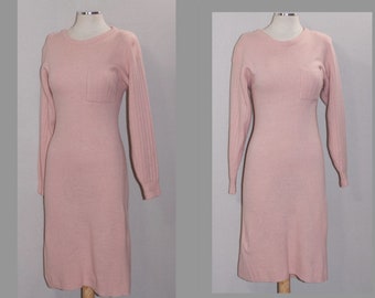 Pastle Pink Wool Dress