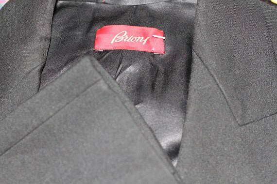 Brioni Black Wool Tuxedo Jacket (s) - image 9