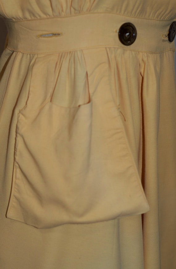 Fleur De Lis Yellow Dress - image 2