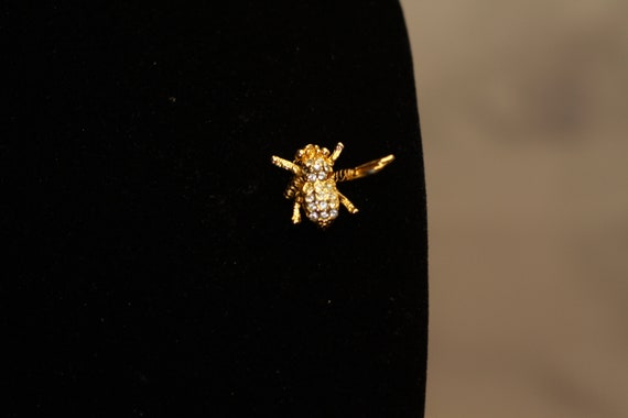 Gold Fly Brooch - image 1