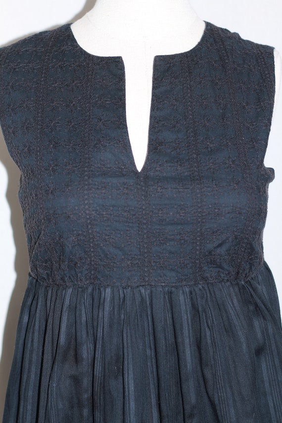 GAP Black Cotton Dress - image 4