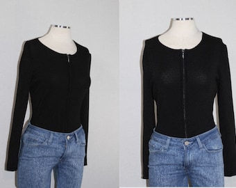 Black Sweater Top