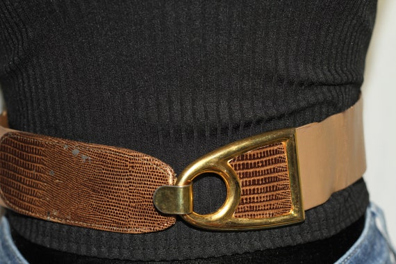 An Abbe Creation Leather Belt (S) - image 3