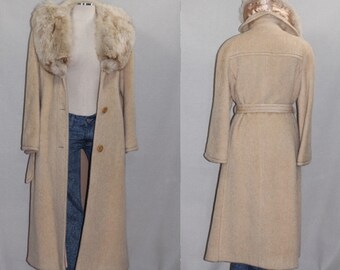 Gabardina de piel de mohair puro de la colección Denise