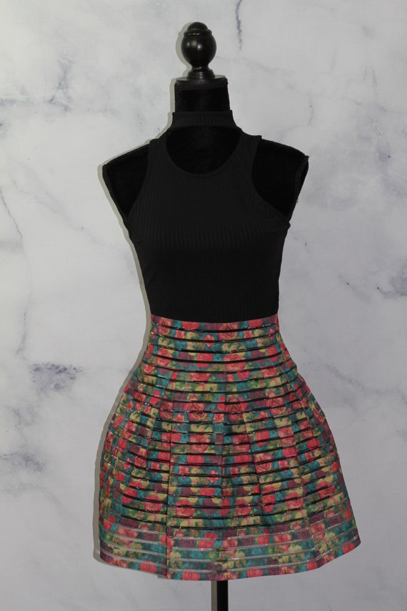 Floral Flare Skirt (m) - image 4