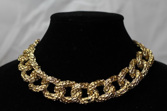 Gold Link Chain Necklace