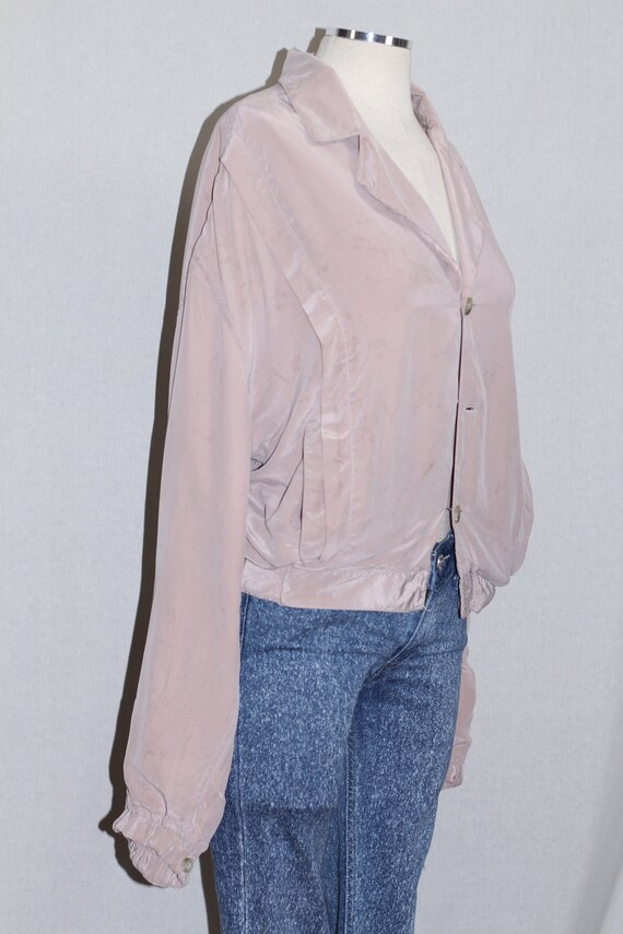 Kris Kross Brand Pink Silk Jacket - image 6