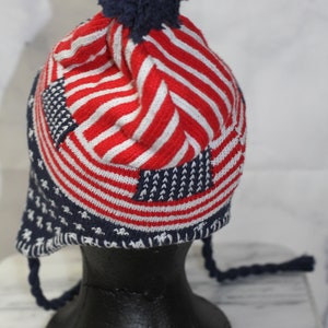 American Crochet Skull Cap image 4