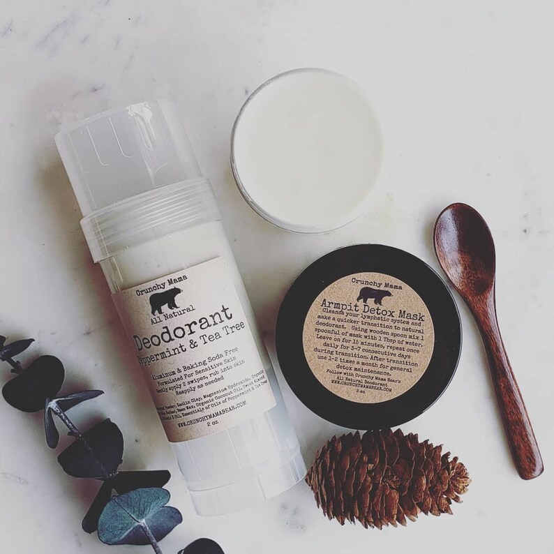 Deodorant/armpit Detox Mask Combo Etsy