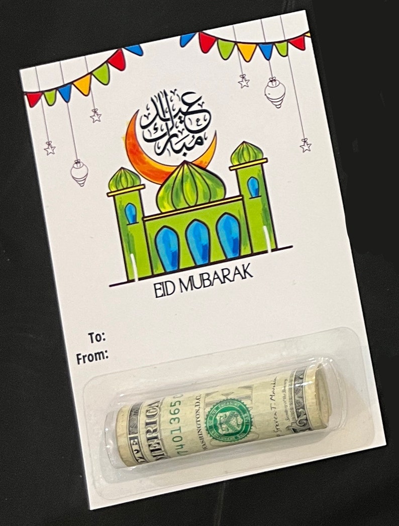 Eid Money Holder Cards Etsy