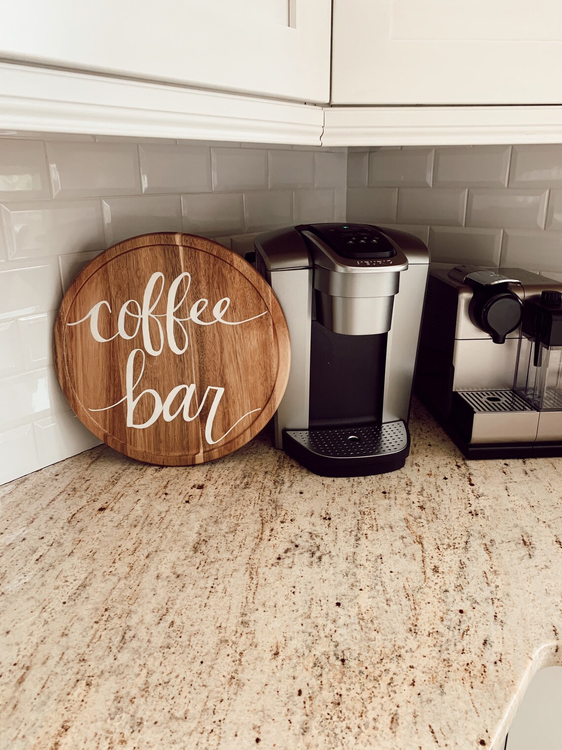 Coffee Bar Lazy Susan Etsy