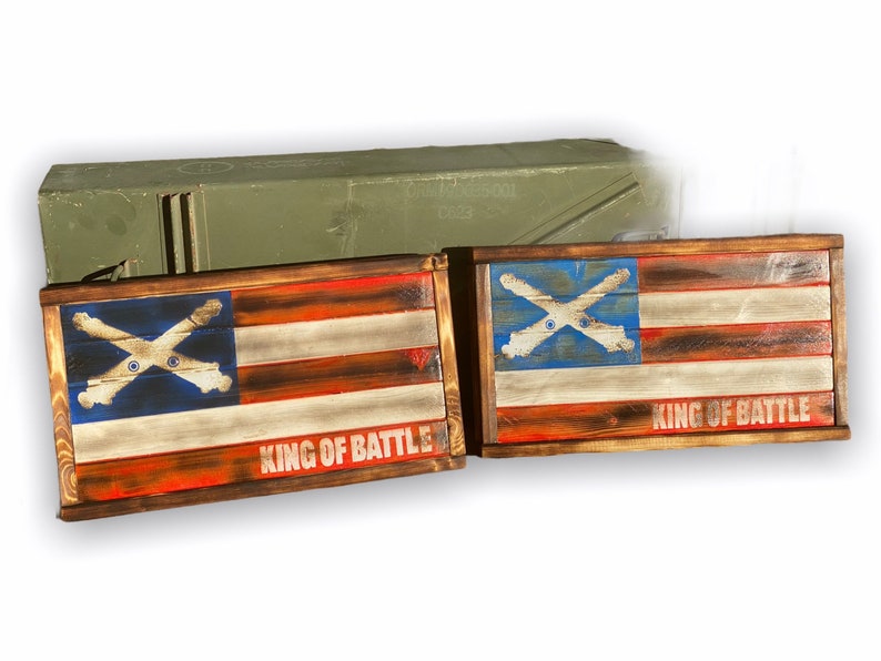 US Army Field Artillery Battle Flag Etsy