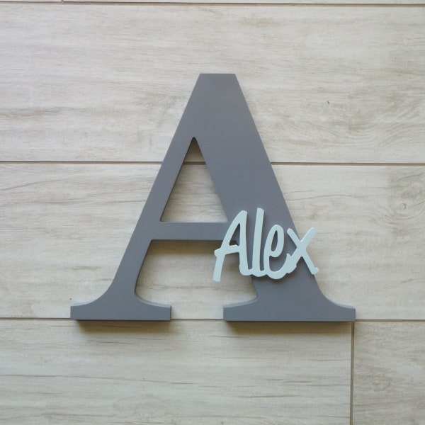 Nursery Name Letters Etsy