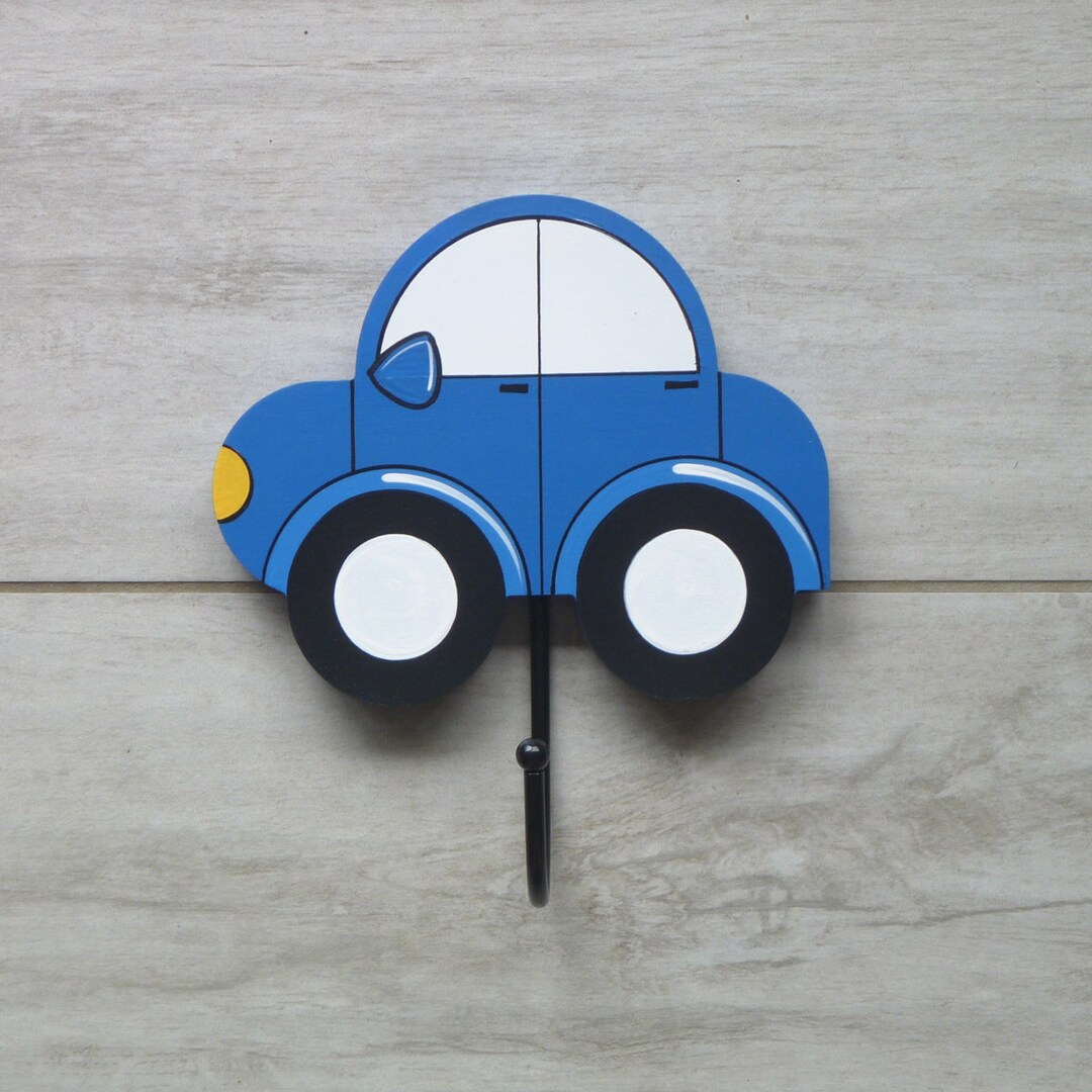 Car Nurserynursery Decorative Wall Hooks Kids Room Wall Etsy