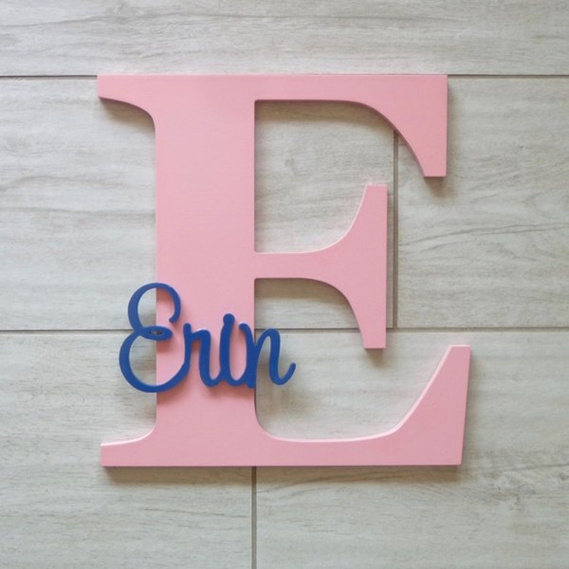 Wood letters Nursery letters Personalised letter Wall Etsy